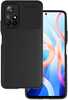 Vennus Carbon Elite ümbris, Xiaomi Redmi Note 11 5G/Note 11S 5G/Poco M4 Pro 5G, must