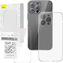Läbipaistev ümbris ja karastatud klaas Baseus Corning, Apple iPhone 14 Pro