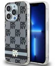 Telefoniümbris DKNY IML Checkered Mono Pattern & Printed Stripes MagSafe DKHMP13LHCPTSK, Apple iPhone 13 Pro/13, must