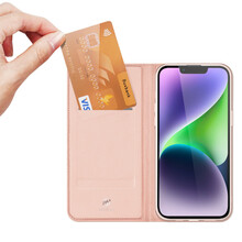 Telefoniümbris Dux Ducis Skin Pro, Apple iPhone 15, roosa/kuldne