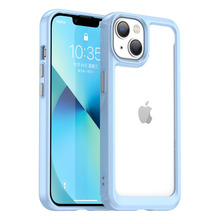 Telefoniükaaned Hurtel Outer Space, Apple iPhone 14 Plus, kõva kate geelraamiga, sinine