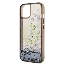 Karl Lagerfeld Liquid Glitter RSG KLHCP14SLCRSGRK ümbris, Apple iPhone 14, must