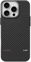 Laut Kev Protect ümbris, Apple iPhone 16 Pro Max, must