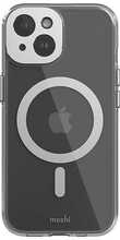 Moshi iGlaze MagSafe ümbris, Apple iPhone 15, Luna Silver
