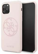 Telefoniükaaned Guess GUHCN58LS4GLP, Apple iPhone 11 Pro, heleroosa