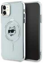 Telefoniümbris Karl Lagerfeld KLHMN61HLSCHH, Apple iPhone 11/Xr 6.1, valge