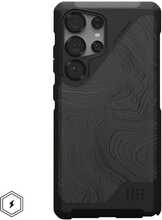 Telefoniümbris Urban Armor Gear UAG Metropolis LT w/Magnet Topography, Samsung Galaxy S25 Ultra, must