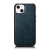 Telefoniümbris iCarer Leather Oil Wax WMI14220717-BU, Apple iPhone 14, sinine
