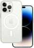 Telefoniümbris Tel Protect MagSilicone Clear, Apple iPhone 14 Pro Max, läbipaistev, sädelev