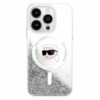 Telefoniükaanne Karl Lagerfeld Liquid Glitter Karl Head MagSafe, Apple iPhone 16 Pro, ár