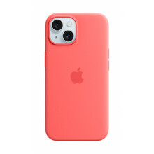 Telefoniümbris Apple Silicone Case with MagSafe MT0V3ZM/A, iPhone 15, guava