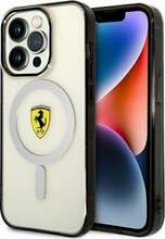 Telefoniümbris Ferrari Outline Magsafe FEHMP14XURKT, Apple iPhone 14 Pro Max, läbipaistev