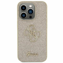 Telefoniümbris Guess GUHCS23FEHG4SGD Glitter Script Big 4G, Samsung Galaxy S23 FE, kuldne