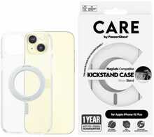 Telefoniümbris Panzer Glass CARE by PanzerGlass Kickstand, Apple iPhone 15 Pro Max, hõbe