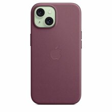 Telefoniümbris Apple FineWoven Case with MagSafe MT3E3ZM/A, Apple iPhone 15, mulberry