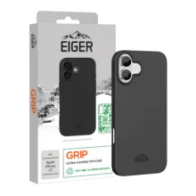 Telefoniümbris Eiger Grip Case GRS, iPhone 17, must