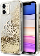 Telefoniümbris Guess 4G Big Liquid Glitter GUHCN61LG4GGO, Apple iPhone 11, kuldne