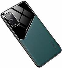 Telefoniümbris Mocco Lens Leather Back Case, Apple iPhone 11 Pro Max, roheline