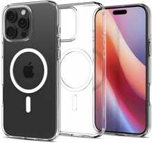 Telefoniümbris Spigen Liquid Crystal Mag MagSafe, Apple iPhone 16 Pro, läbipaistev