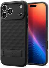 Telefoniümbris Spigen Parallax S MagSafe, Apple iPhone 17 Pro, matt must