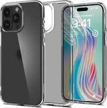 Telefoniümbris Spigen Ultra Hybrid, Apple iPhone 15 Pro, Frost Clear