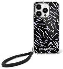 Telefoniümbris Karl Lagerfeld Zebra With Cord, Apple iPhone 16, lilla