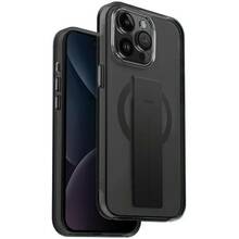 Telefoniümbris UNIQ Heldro Mag, Apple iPhone 15 Pro, must