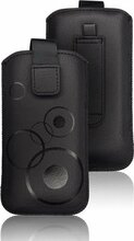 Universaalne ümbris Deko, Samsung Galaxy S10/Note 10/J3 2017, Sony Xperia Z3/Z4/Z5, Huawei P30/P9/P9 Lite, must