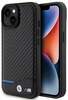 Telefoniümbris BMW BMHCP15S22NBCK Leather Carbon, Apple iPhone 15, must