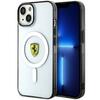 Telefoniümbris Ferrari Outline Magsafe FEHMP14SURKT, Apple iPhone 14, läbipaistev
