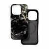 Telefoniümbris Forcell F-Protect Mirage, iPhone 16 Pro, MagSafe, must marmor