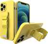 Telefoniümbris Hurtel Rope Case, Apple iPhone 13 Pro Max, kollane