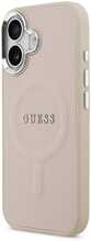 Guess PU Saffiano MagSafe ümbris, Apple iPhone 17, roosa