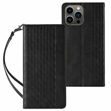 Telefoniümbris Hurtel Magnet Strap Case, Samsung Galaxy S23+, must