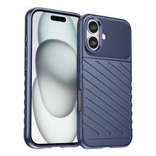 Hurtel Thunder silikoonümbris, Apple iPhone 16 Plus, sinine