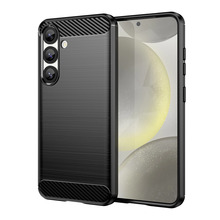 Painduv silikoonist süsinikkiust ümbris HURTEL, Samsung Galaxy F06 5G, must