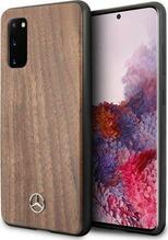 Telefoniümbris Mercedes MEHCS62VWOLB Wood Line Walnut, Samsung Galaxy S20/S22, pruun