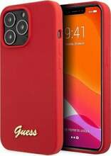 Telefoniümbris Guess Silicone Vintage GUHCP13XLSLMGRE, Apple iPhone 13 Pro Max, punane