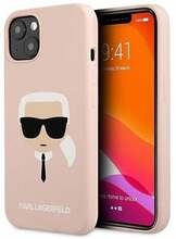 Telefoniümbris Karl Lagerfeld KLHCP13SSLKHPI, Apple iPhone 13 mini, heleroosa