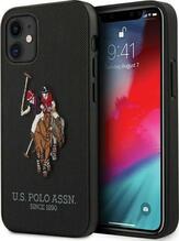 Telefoniümbris US Polo Assn USHCP12SPUGFLBK, Apple iPhone 12 mini 5,4, must