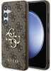 Telefoniümbris Guess 4G Big Metal Logo, Samsung Galaxy A35, pruun