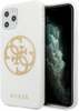 Telefoniümbris Guess GUHCN65TPUWHGLG Glitter 4G Circle Logo, Apple iPhone 11 Pro Max, valge