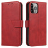 Telefoniümbris Hurtel Wallet Case with Stand, Apple iPhone 15 Pro Max Magnet, punane