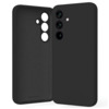 Telefoniümbris Mercury Silicone Case, Samsung Galaxy S24 S921, must
