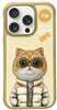 Telefoniümbris Nimmy Cool&Cute 2.0 Cat, Apple iPhone 16 Pro, khaki