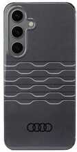 Telefoniümbris Audi IML Geometric Pattern Case AU-IMLS24-A6/D3-BK, Samsung Galaxy S24, must