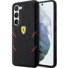 Telefoniümbris Ferrari Hot Stamp Lines FEHCS23MPBAK, Samsung Galaxy S23 Plus, must