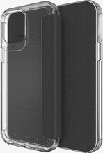 Gear4 D3O Wembley Flip ümbris, Apple iPhone 12 Pro Max, läbipaistev