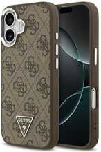 Telefoniümbris Guess GUHMP17SP4TSRCMW PU 4G Triangle Logo, iPhone 17, pruun