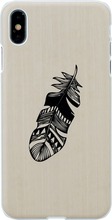 Telefoniümbris Man&Wood Apple iPhone XS Max, valge